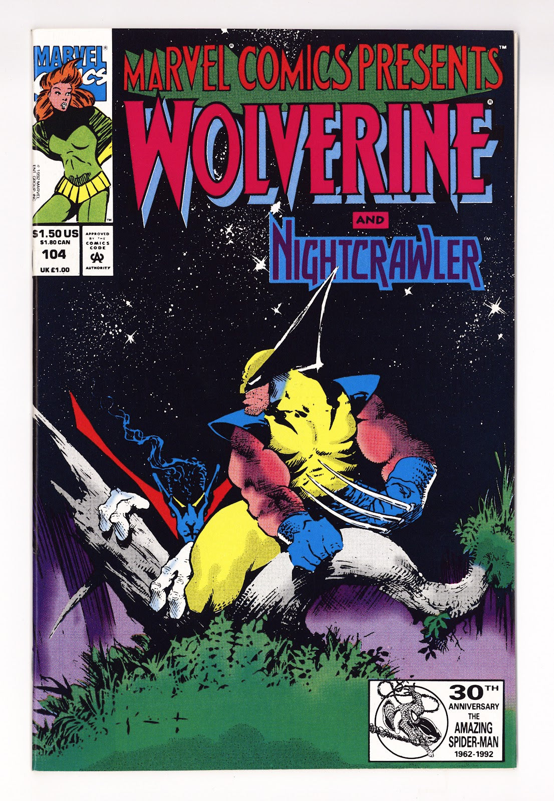 Marvel Comics Presents Vol 1 104 High Grade (1992) 