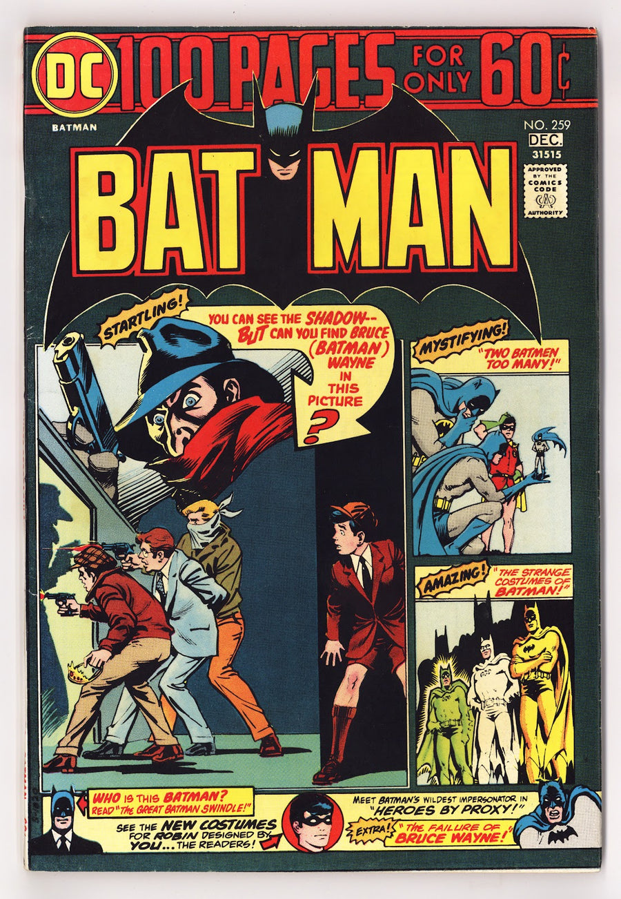 Batman Vol 1 259  FN/VF (7.0)   (1974)     