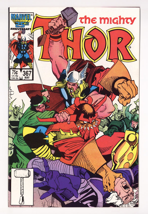 Thor Vol 1 367 High Grade (1986) Direct