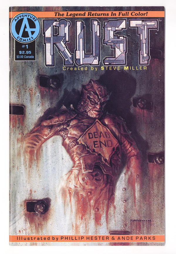 Rust Vol 3 1 FN/VF (7.0) (1992)