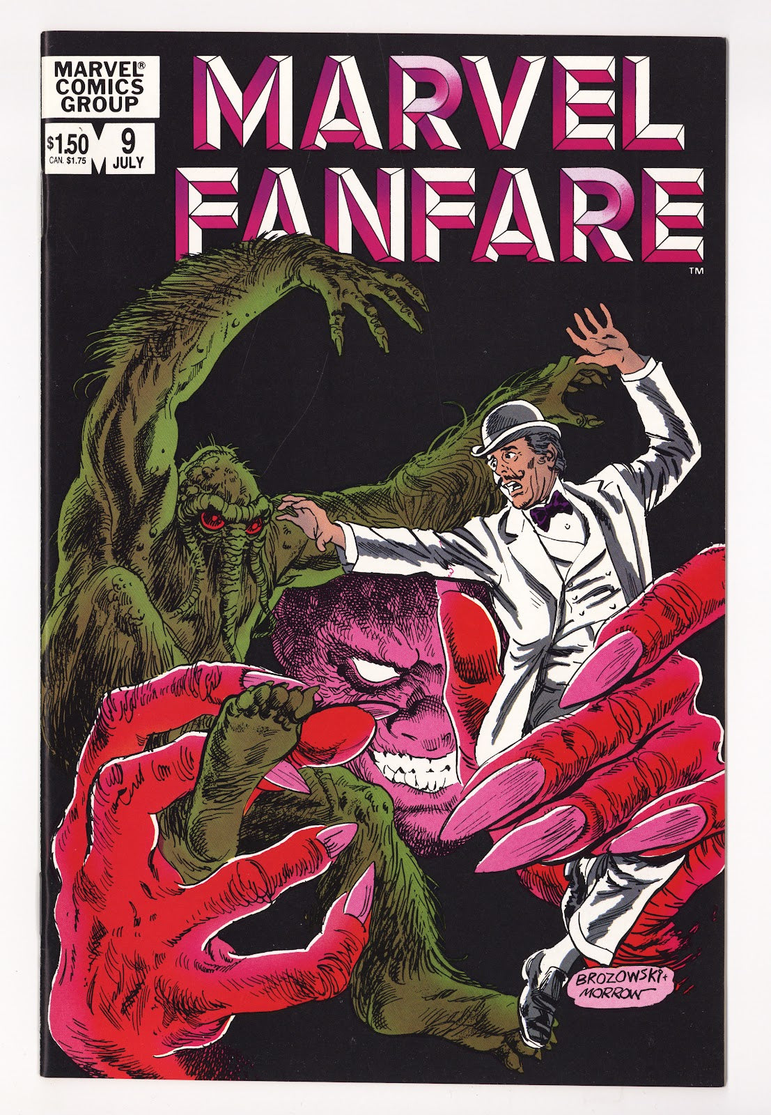 Marvel Fanfare Vol 1 9 High Grade (1983) 