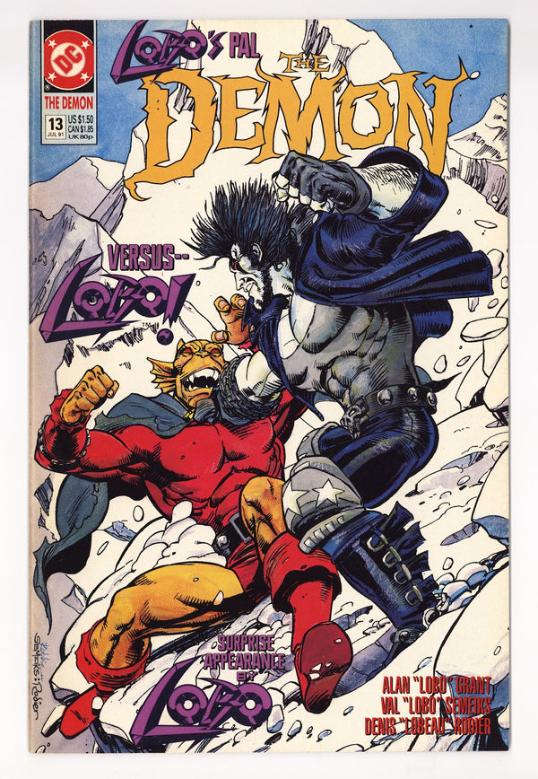 The Demon Vol 3 13  Mid Grade   (1991)