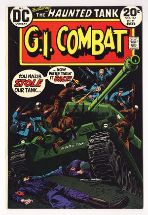 G.I. Combat Vol 1 167  Mid Grade Bottom Staple Detached  (1973)