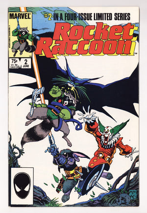 Rocket Raccoon Vol 1 2 FN/VF (7.0) (1985)