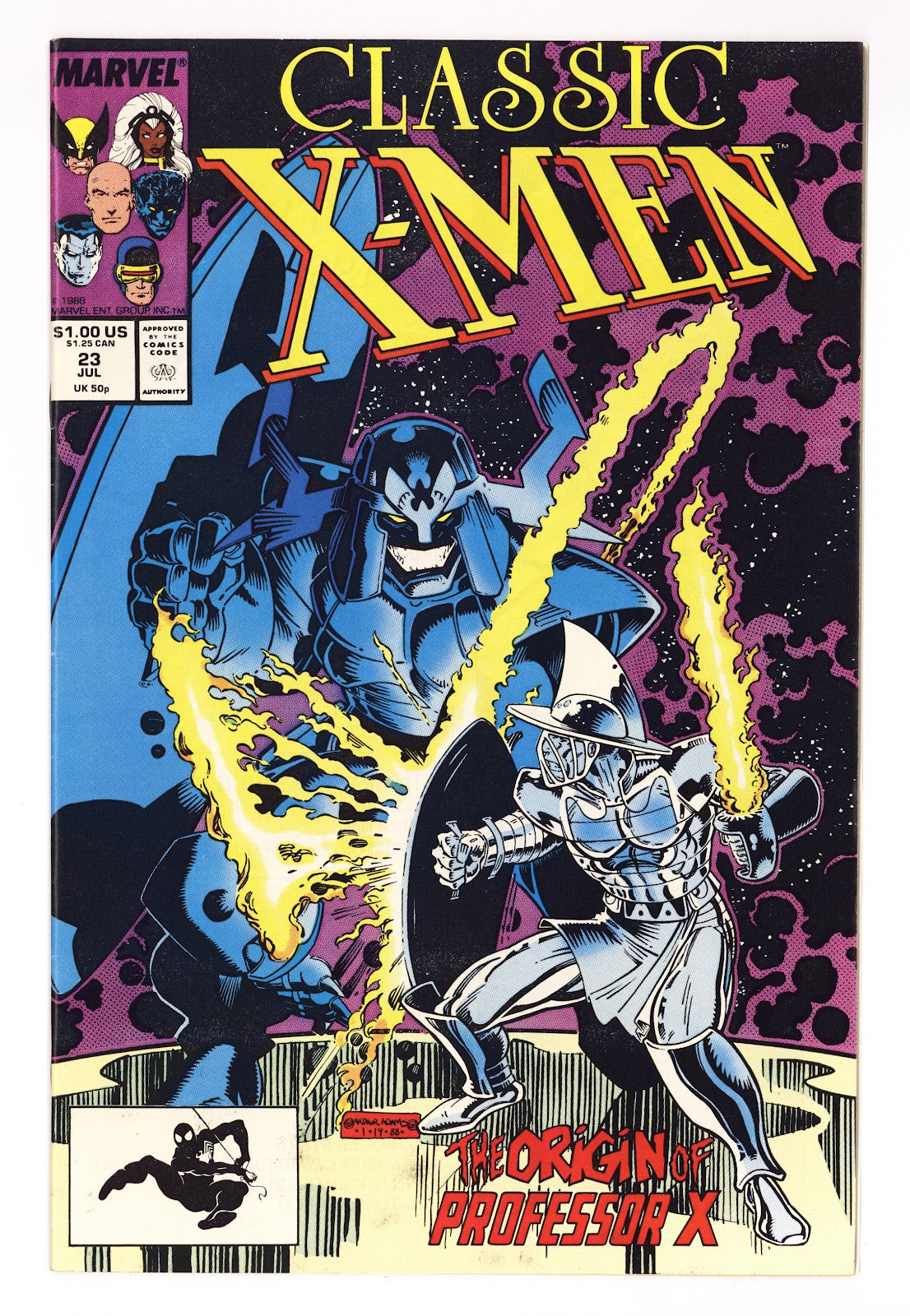 Classic X-Men 23 Mid Grade (1988) Direct 