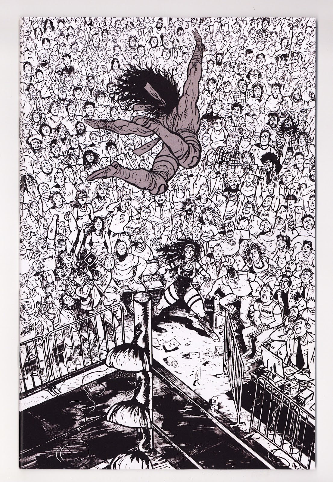 Do A Powerbomb Black And White  1 Johnson  B&W Variant   (2026)