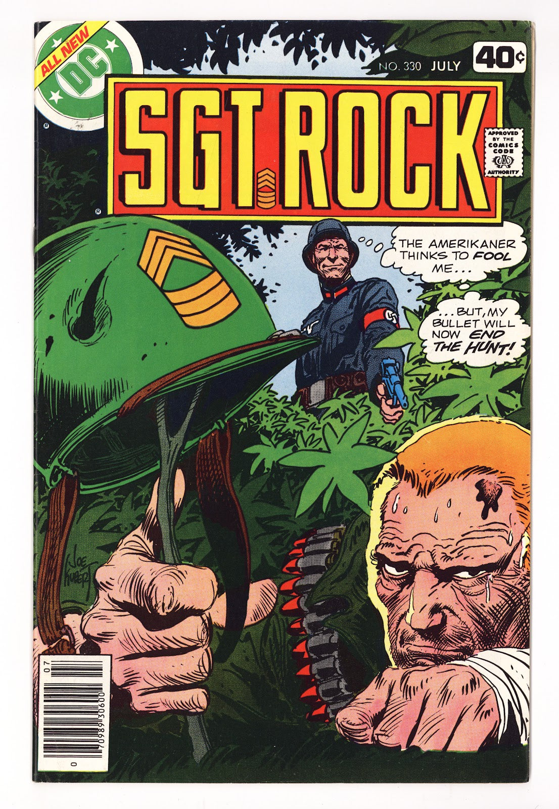 Sgt. Rock Vol 1 330  Mid Grade   (1979)     