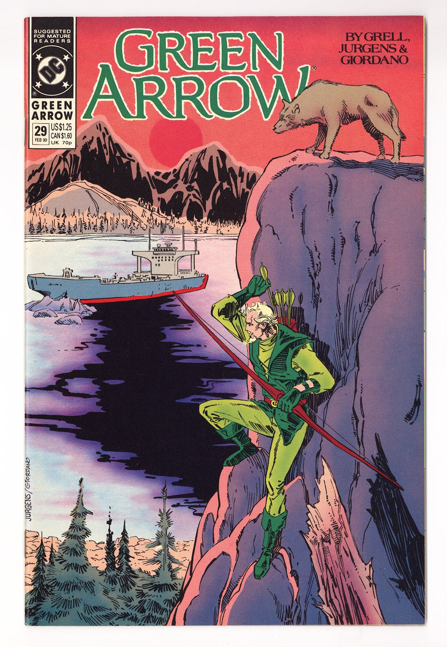 Green Arrow Vol 2 29  Mid Grade   (1990)