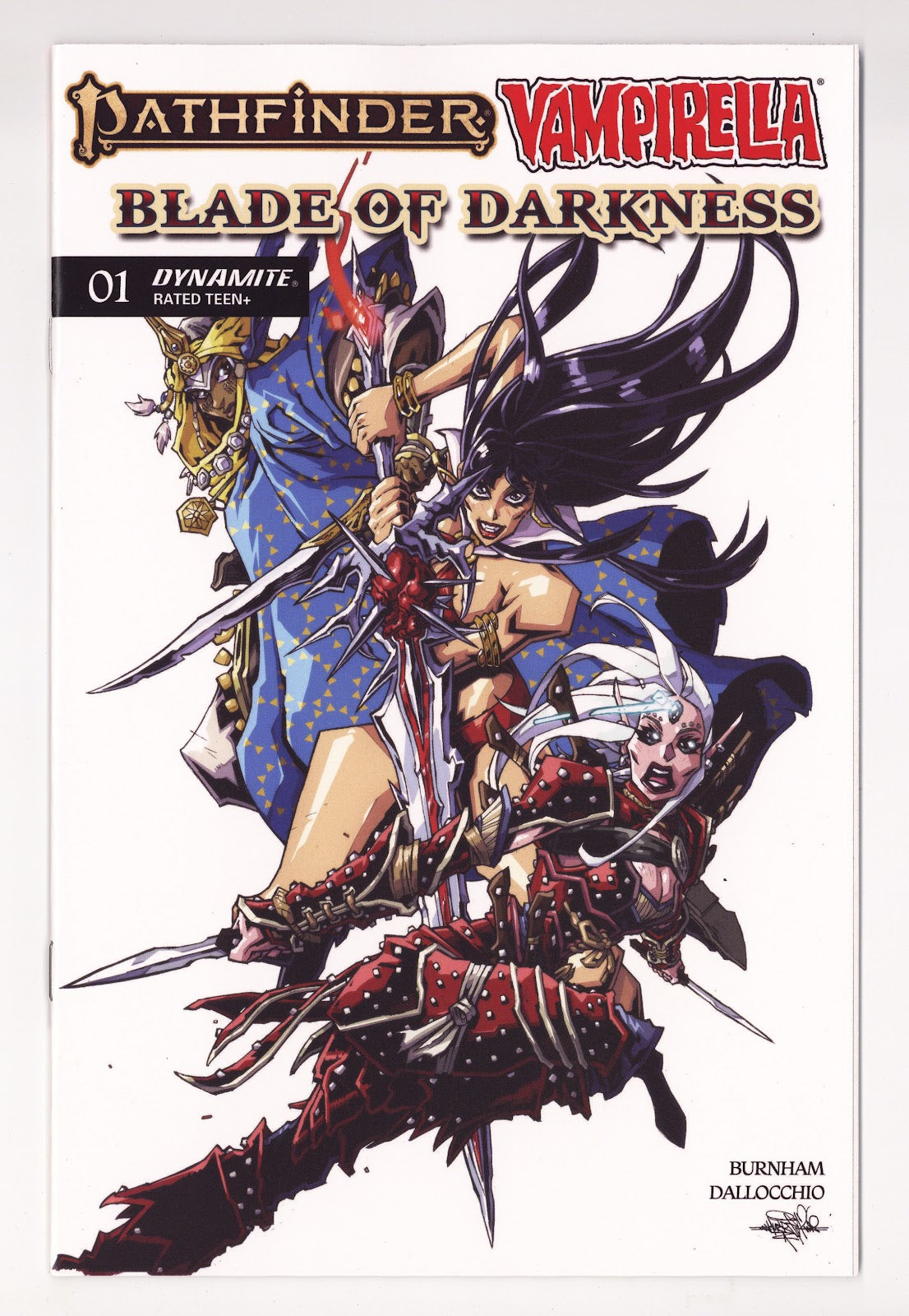 Pathfinder Vampirella Blade of Darkness #1 (2026) Huerta Variant