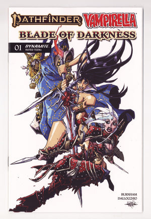 Pathfinder Vampirella Blade of Darkness #1 (2026) Huerta Variant