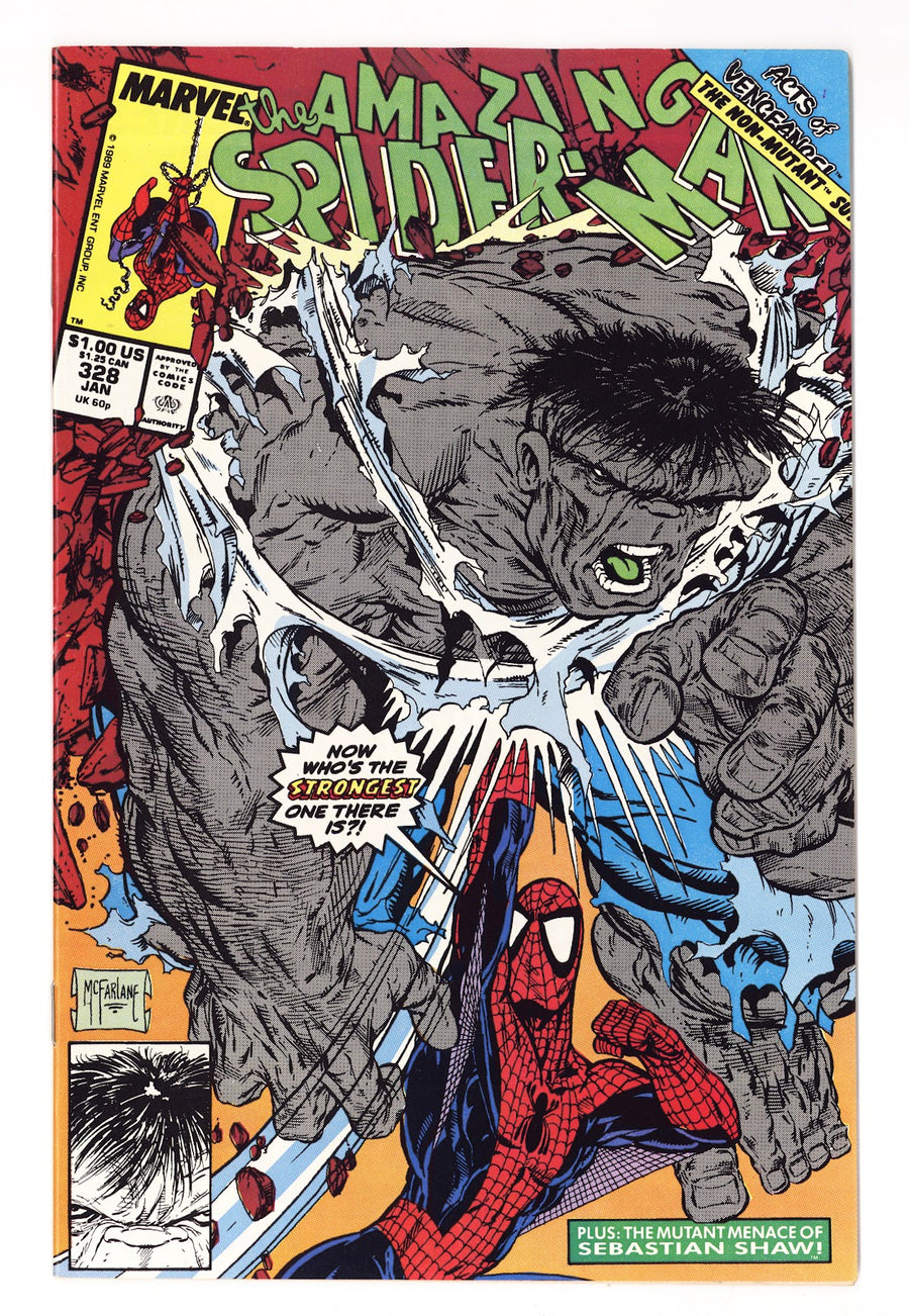 The Amazing Spider-Man Vol 1 328  VF/NM (9.0)   (1990)