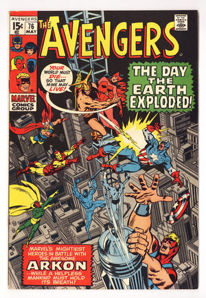 The Avengers Vol 1 76 FN- (5.5) (1970)