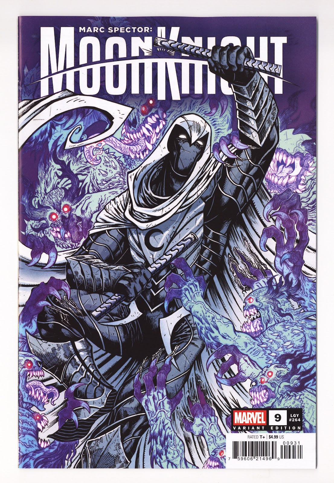 Marc Spector: Moon Knight Vol 2 #9 (2026) Wolf Variant