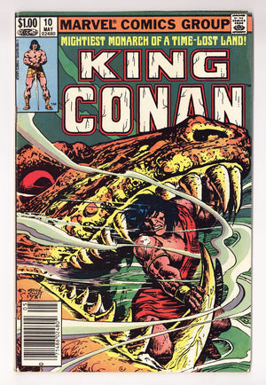 King Conan   10  Mid Grade   (1982)   Newsstand