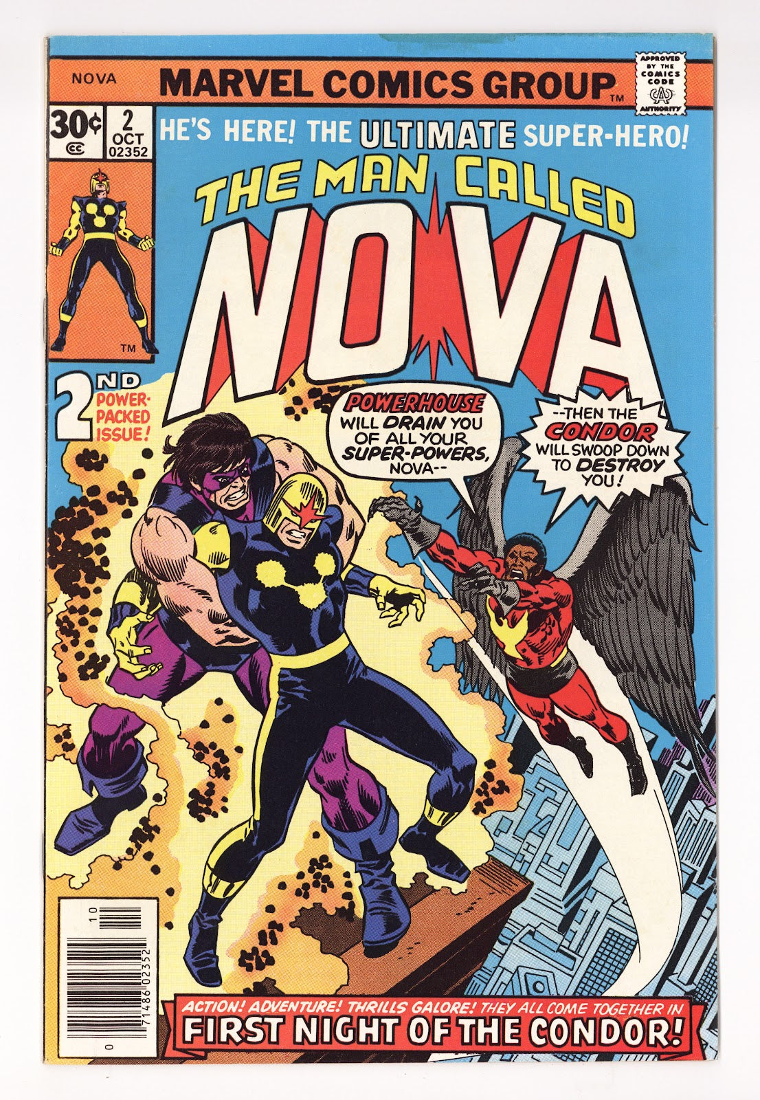 Nova Vol 1 2  Mid Grade   (1976)     