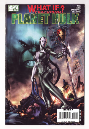 What If? Planet Hulk   1  VF+ (8.5)   (2007)