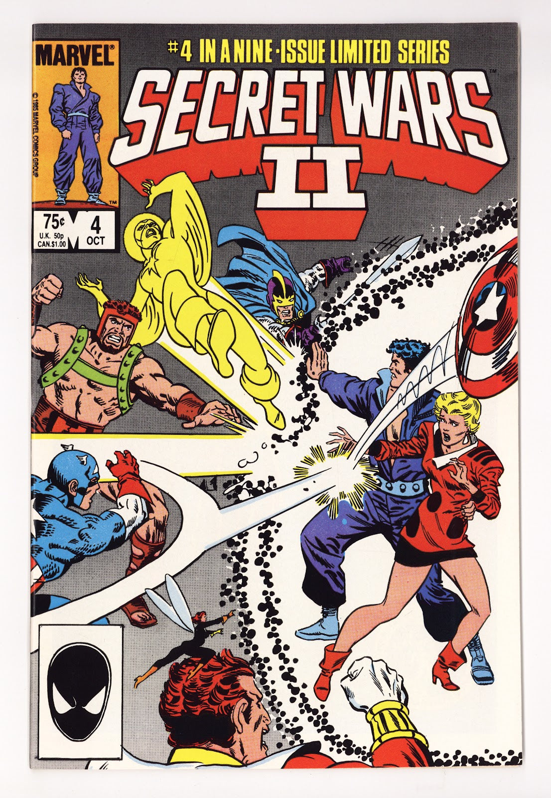 Secret Wars II   4  High Grade   (1985)     