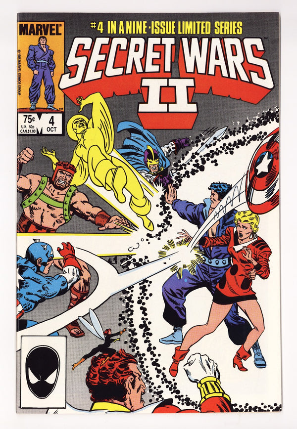 Secret Wars II   4  High Grade   (1985)