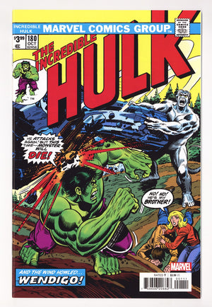 Incredible Hulk No. 180 Facsimile Edition   [nn]  High Grade   (2023)