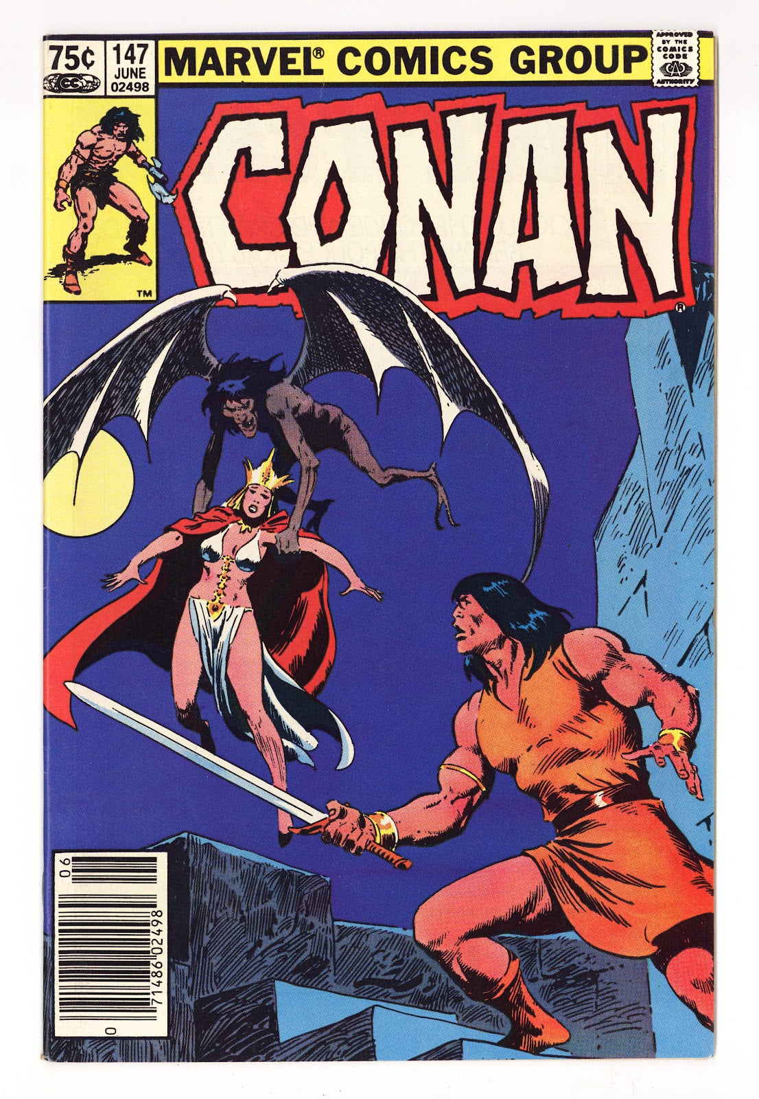Conan the Barbarian Vol 1 147  High Grade   (1983)   Canadian Price Variant