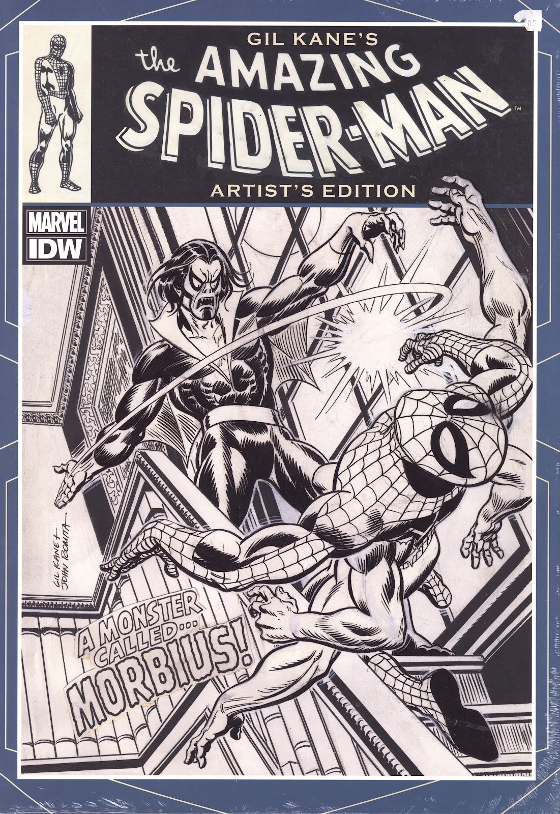 Amazing Spider-Man Artist's Edition 8 Sealed, Mid Grade Small Stain. Signed & Numbered By Gil Kane (2013) 