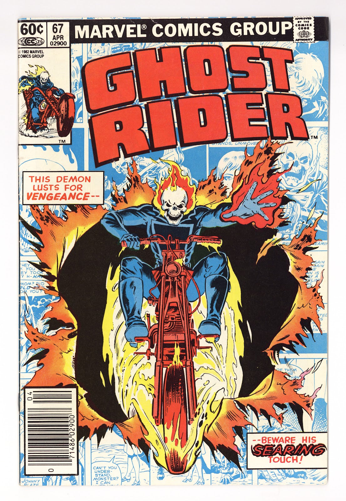 Ghost Rider Vol 1 67  Low Grade   (1982)   Newsstand  