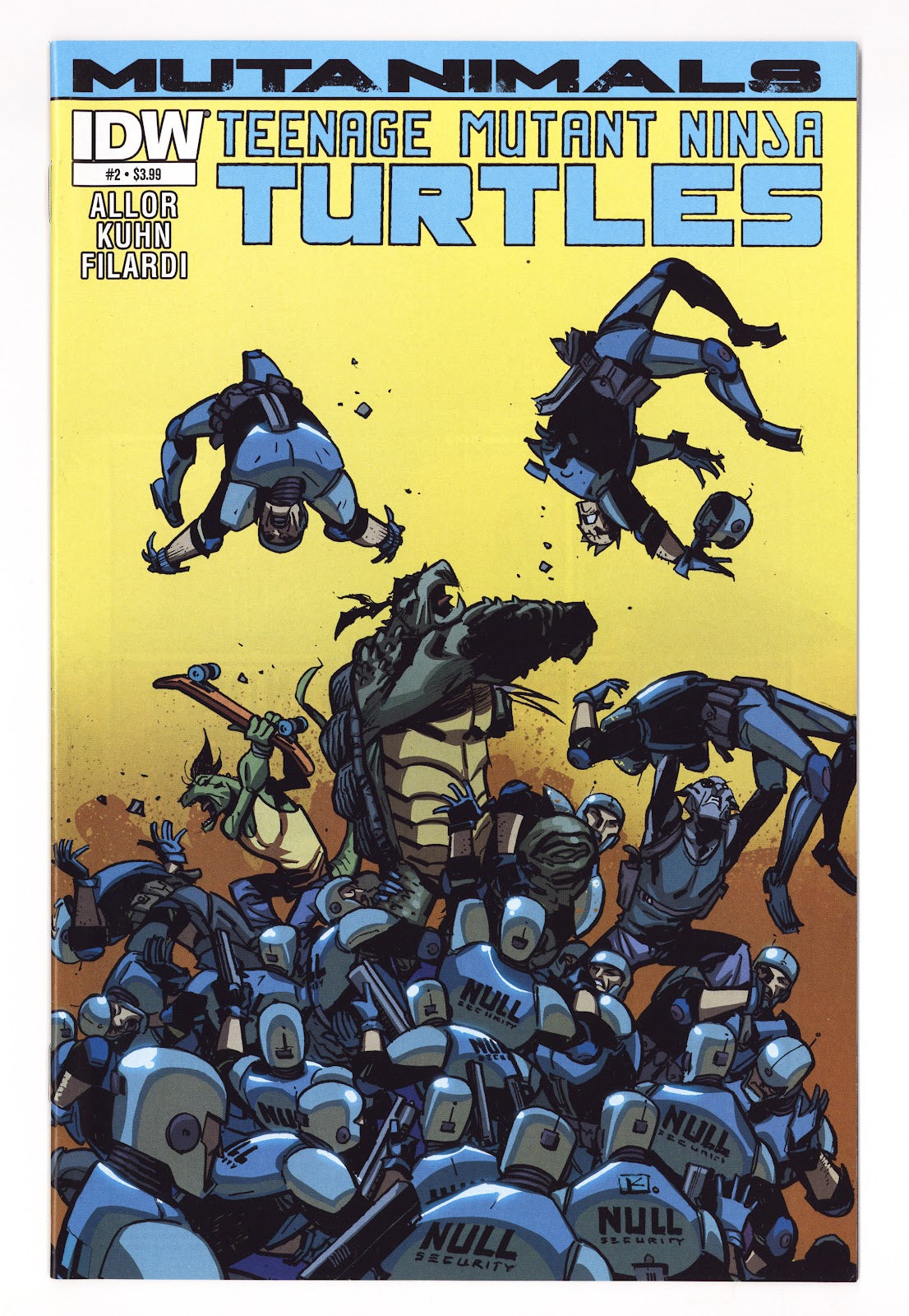 Teenage Mutant Ninja Turtles: Mutanimals Vol 3 2 High Grade (2015) 