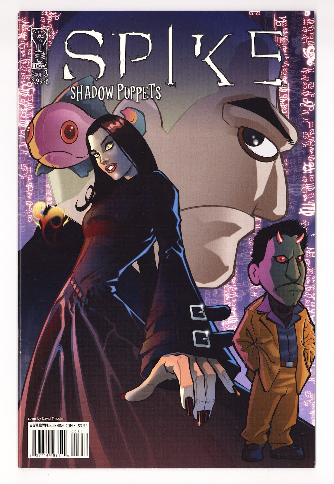 Spike: Shadow Puppets   3  Mid Grade   (2007) Messina   Variant