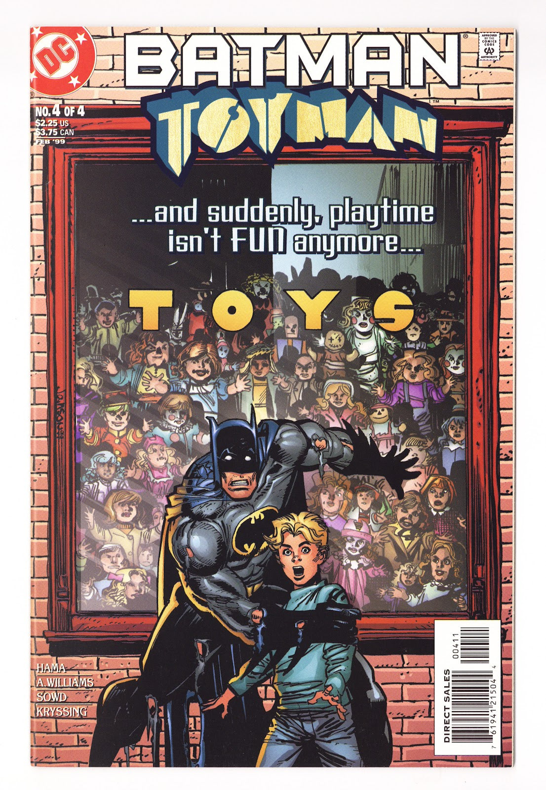 Batman: Toyman   4  High Grade   (1999)     