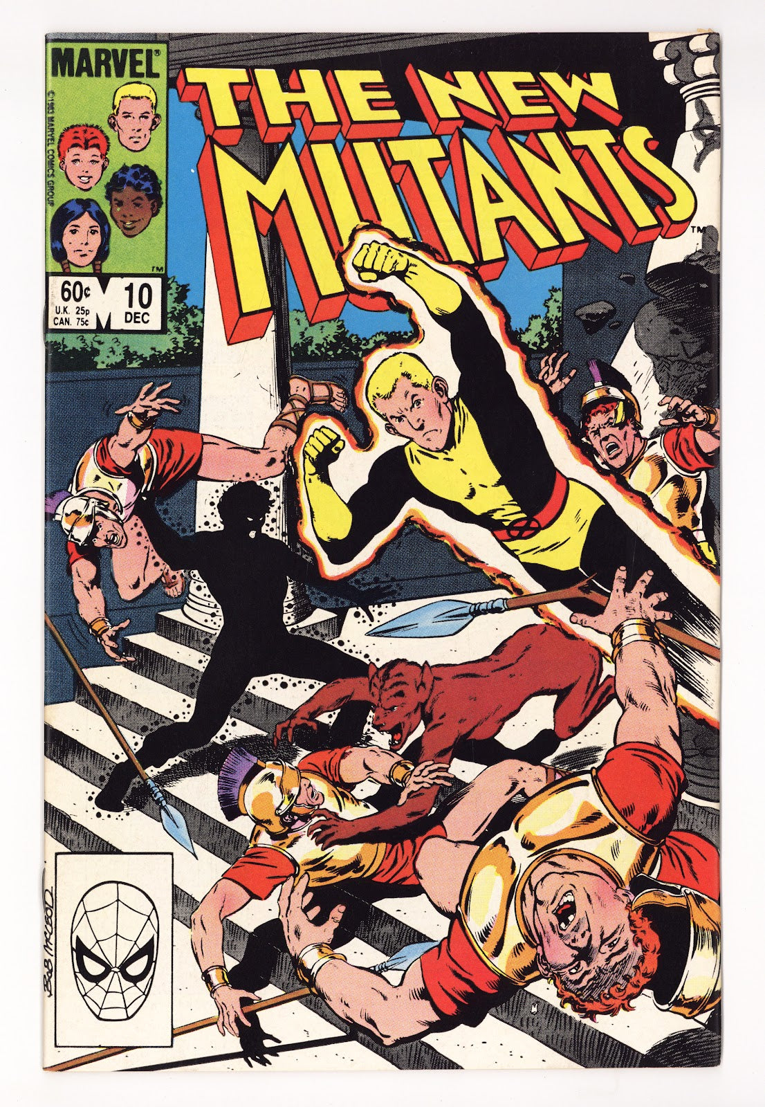 The New Mutants Vol 1 10 Mid Grade (1983) Direct 