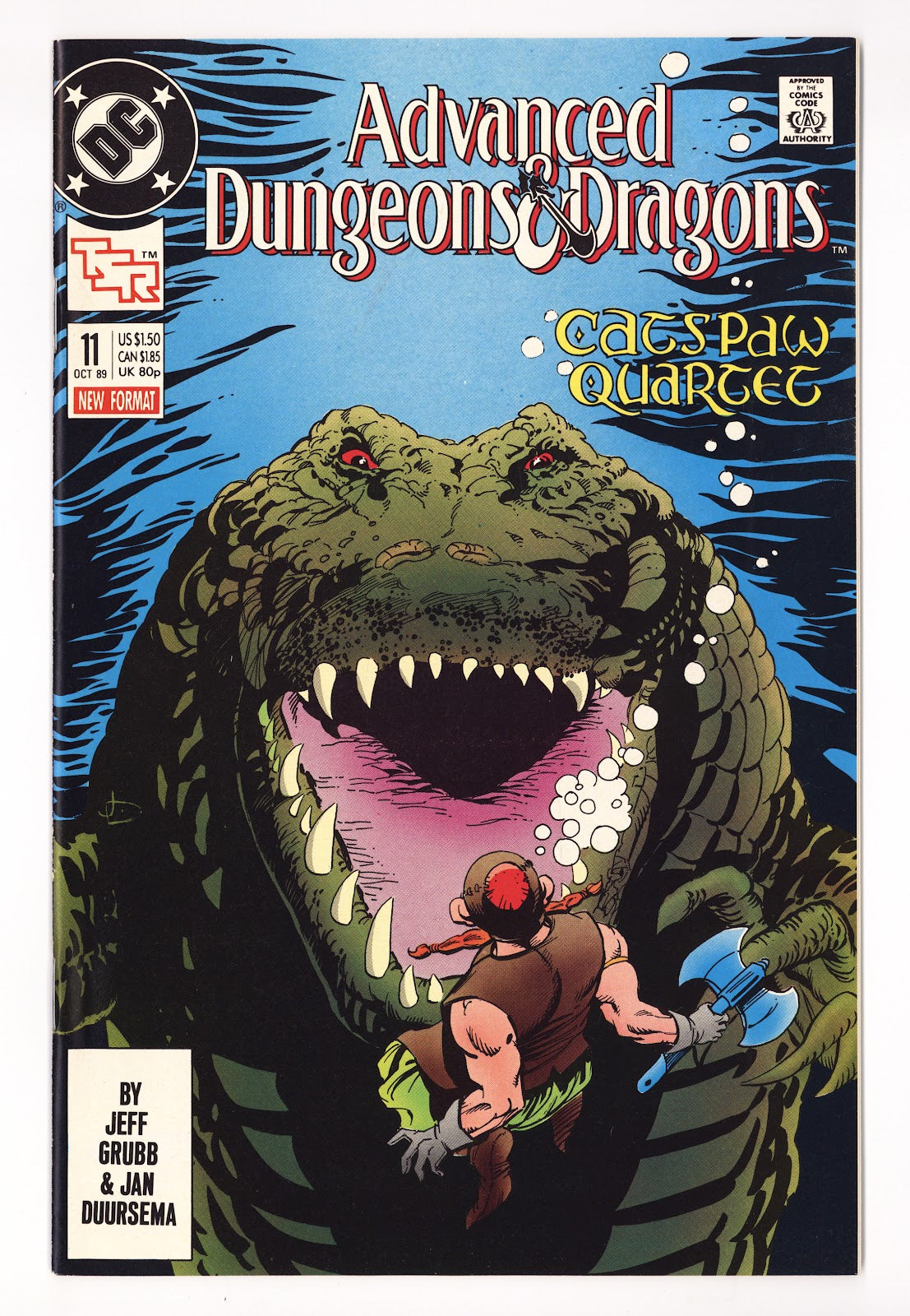 Advanced Dungeons & Dragons Comic Book 11 High Grade (1989) 