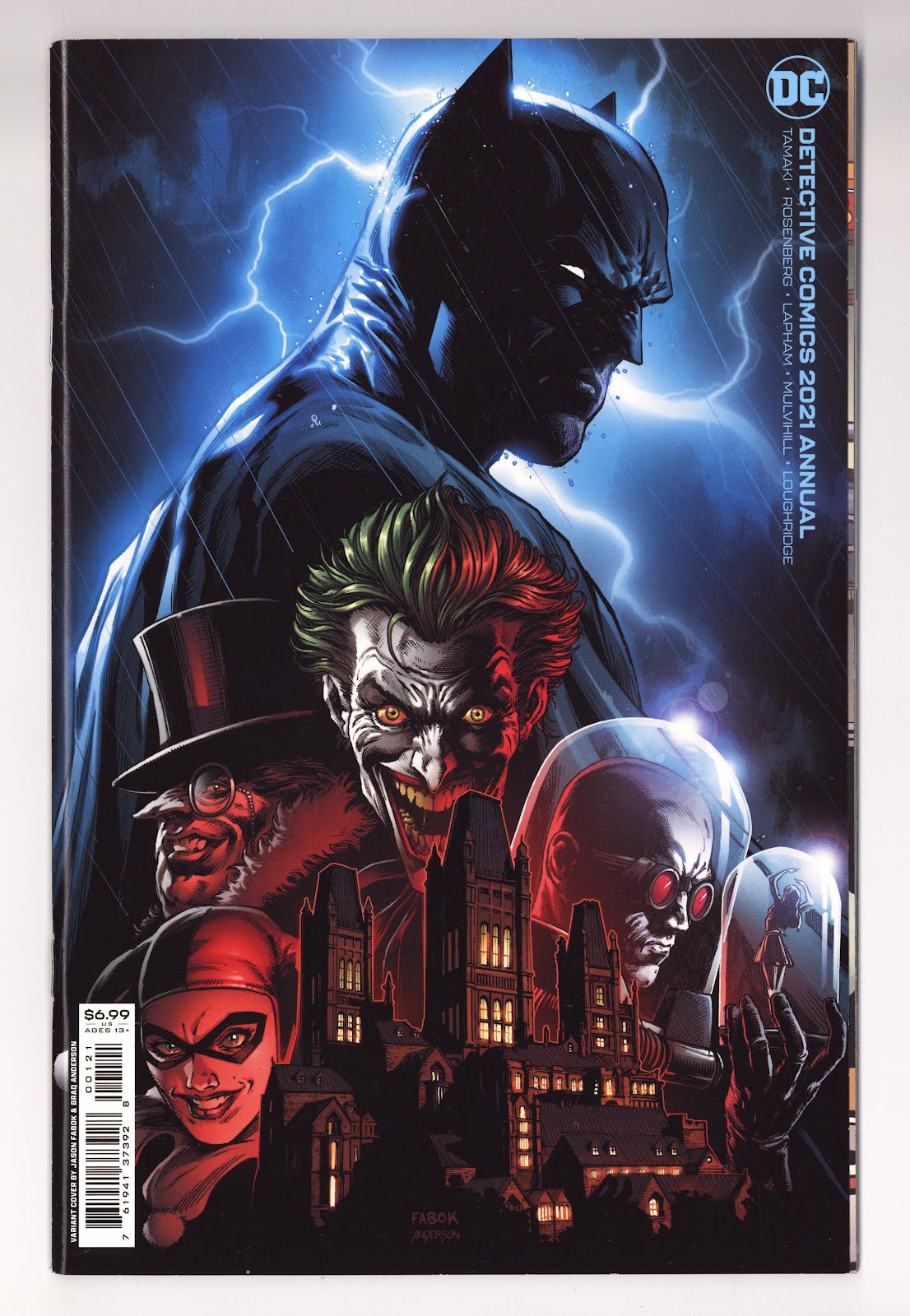Detective Comics 2021 Annual   1  High Grade   (2022) Fabok   Variant