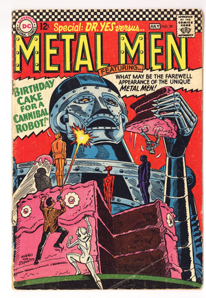 Metal Men Vol 1 20  Very Low Grade   (1966)