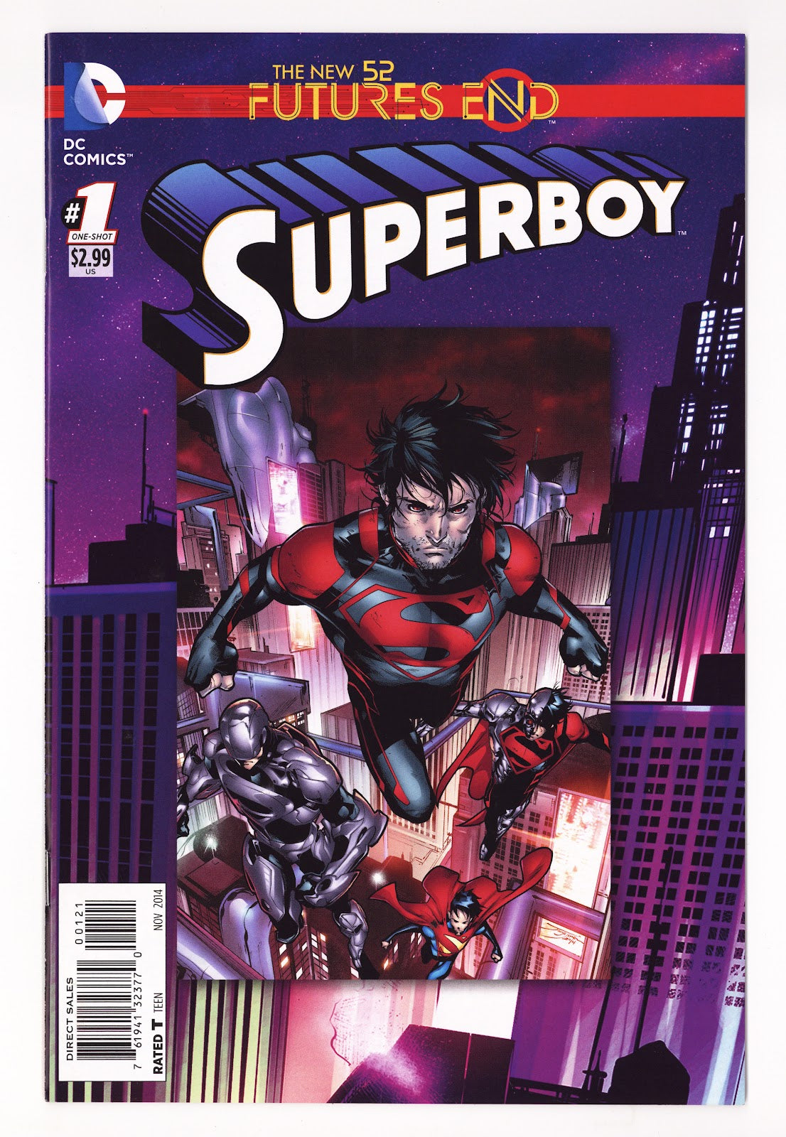 Superboy: Futures End 1 High Grade (2014) Non-Lenticular Variant 