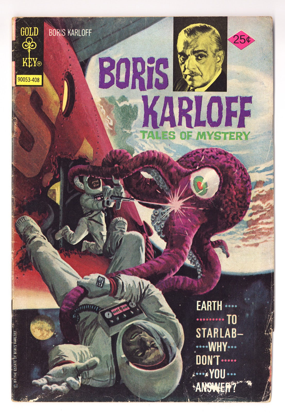 Boris Karloff Tales of Mystery   56  Low Grade   (1974)   Gold Key  