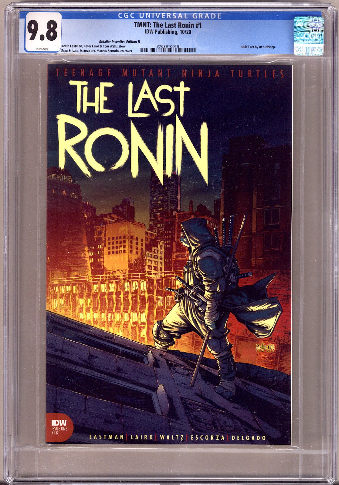 TMNT: The Last Ronin   1 CGC 9.8 (NM/M)   (2020)   Variant