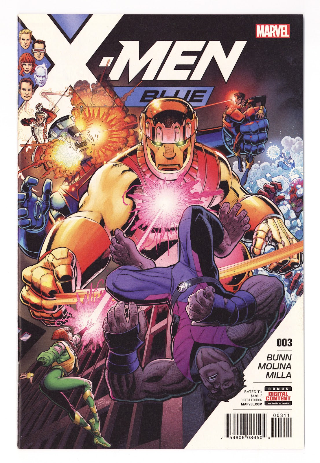 X-Men: Blue 3 High Grade (2017) 
