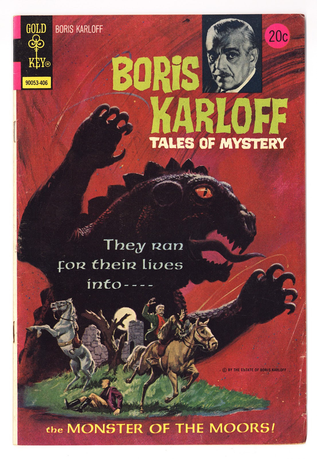 Boris Karloff Tales of Mystery   54  Low Grade   (1974)   Gold Key  