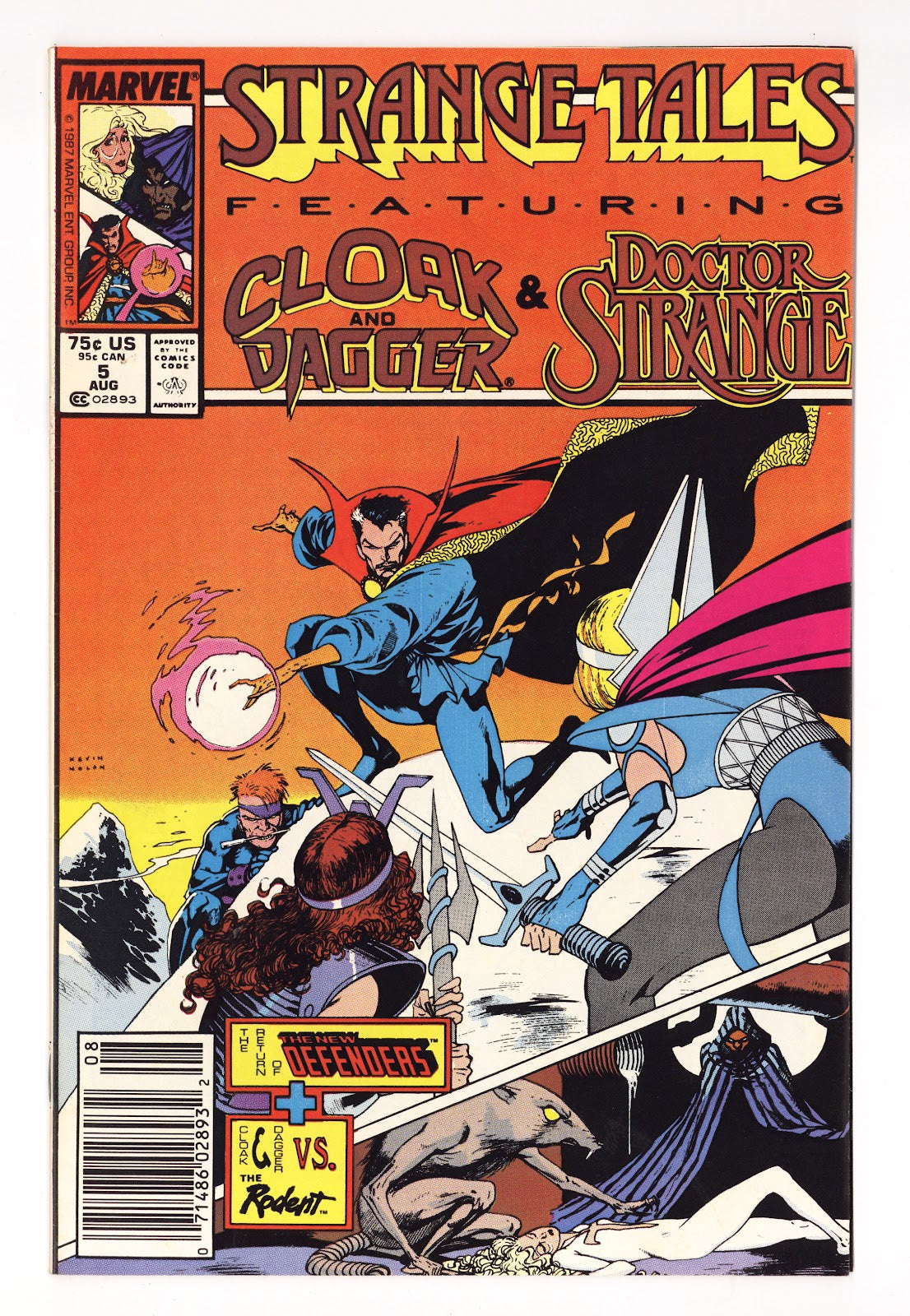 Strange Tales Vol 2 5  Mid Grade   (1987)   Newsstand