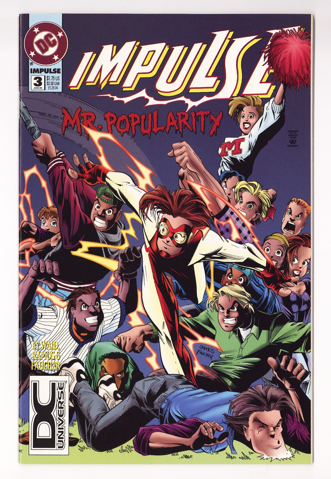 Impulse   3  VF+ (8.5)   (1995)   DC Universe Logo  