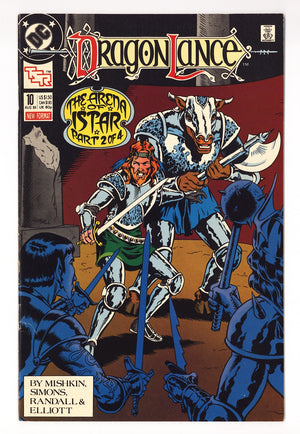 Dragonlance Comic Book   10  Mid Grade   (1989)