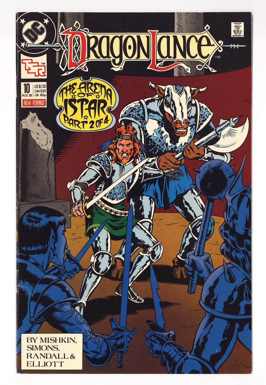 Dragonlance Comic Book   10  Mid Grade   (1989)