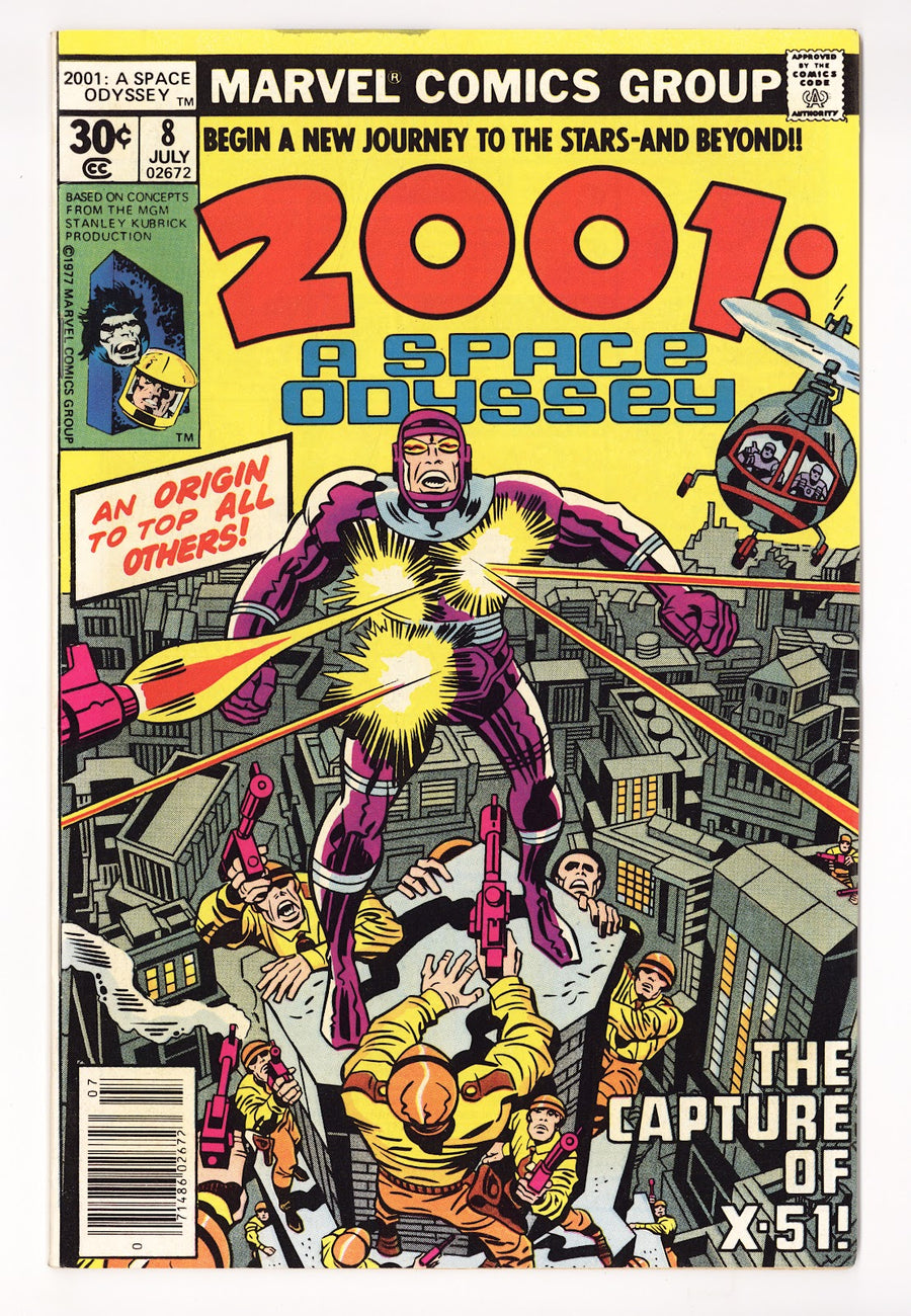 2001, A Space Odyssey 8 FN/VF (7.0) (1977)  
