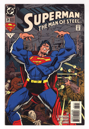 Superman: The Man of Steel   31  High Grade   (1994)   Direct Sales