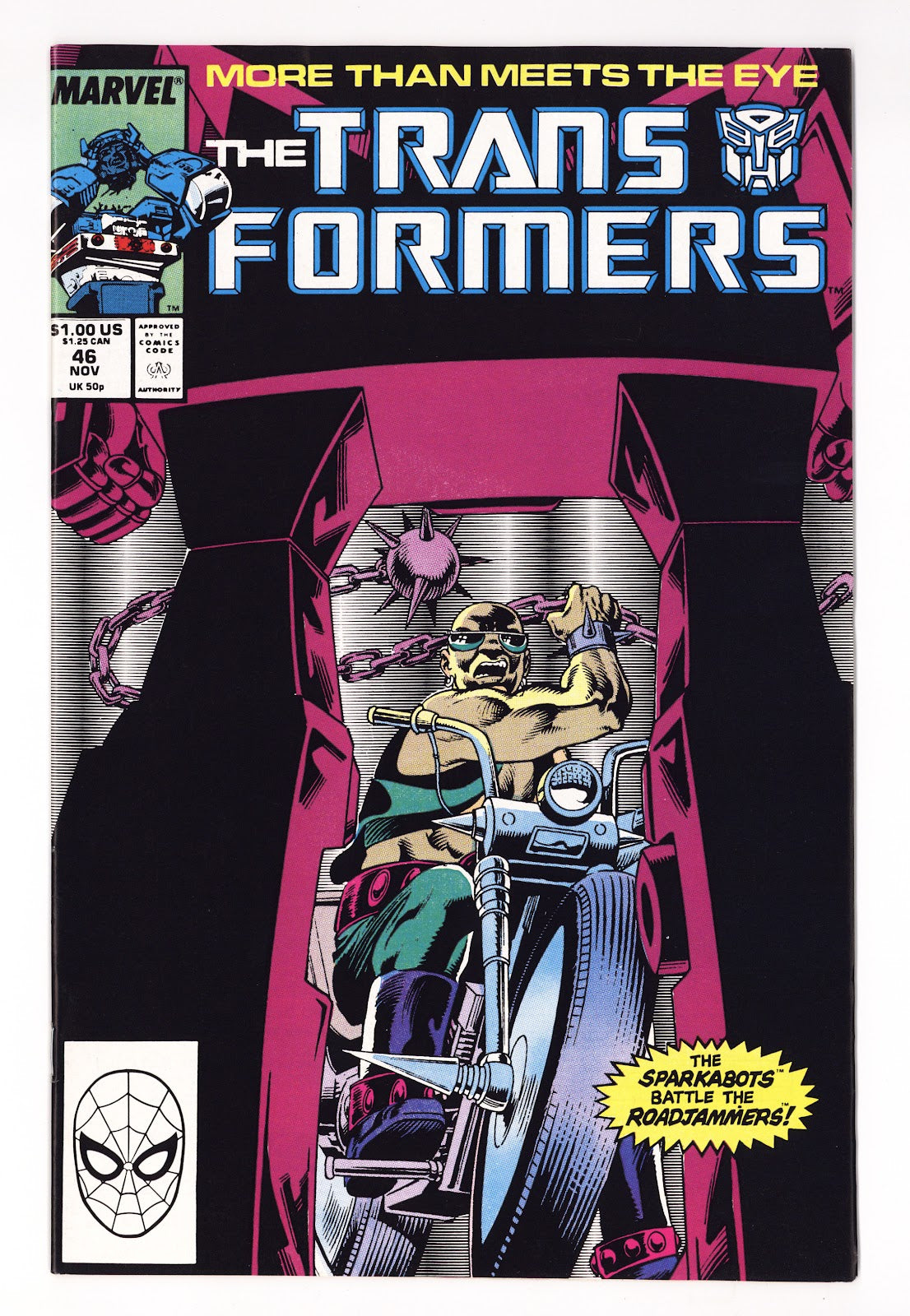 The Transformers Vol 1 46  VF+ (8.5)   (1988)     