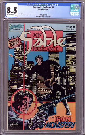 Jon Sable, Freelance 1 CGC 8.5 (VF+) (1983)