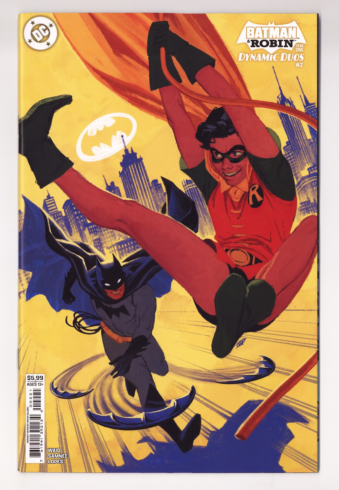 Batman & Robin Year One Dynamic Duos 2 Talaski Variant (2026)
