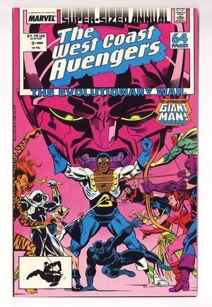 The West Coast Avengers Annual Vol 2 3  High Grade   (1988)   Direct