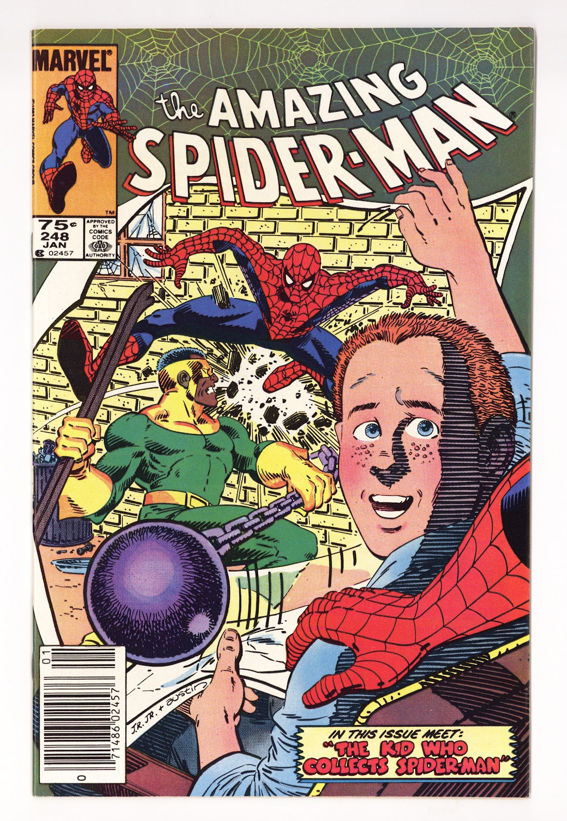 The Amazing Spider-Man Vol 1 248  VF/NM (9.0)   (1984) Canadian   Canadian Price Variant