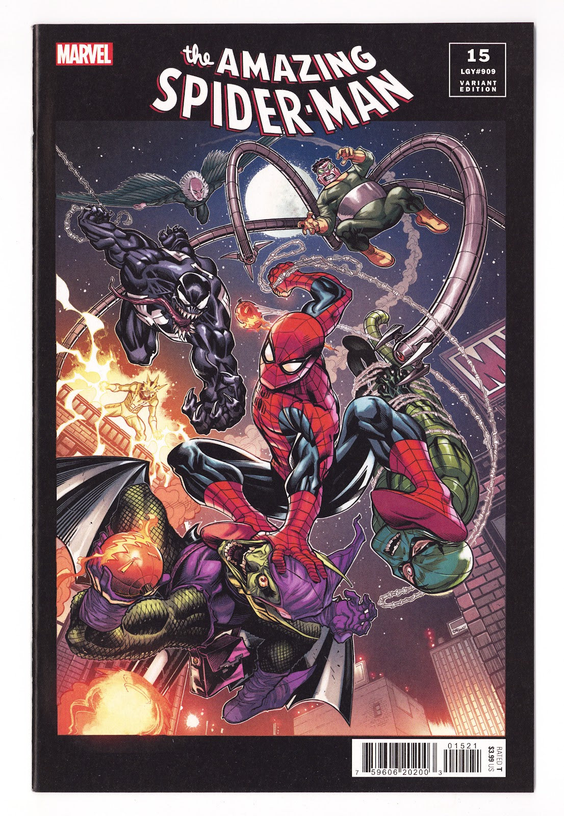 The Amazing Spider-Man Vol 6 15 (909) High Grade (2023) McGuinness Variant 